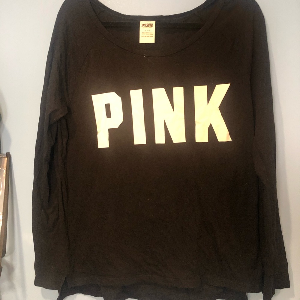 PINK black long sleeve